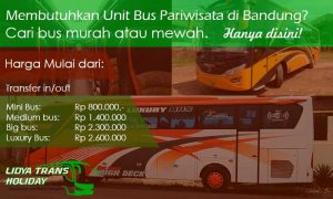 Sewa Bus Pariwisata Bandung Murah