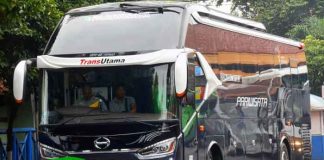 Sewa Bus Pariwisata PO City Trans Utama Terbaru