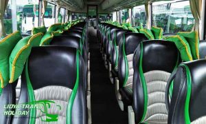 Interior Sewa Bus Pariwisata di Malang Murah Terbaru