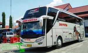 Sewa Bus Pariwisata PO Zain Putra Kediri Murah Terbaik
