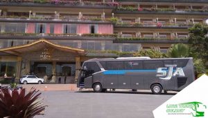 Sewa Bus Pariwisata PO SandHoliday di Jakarta Terbaru Murah